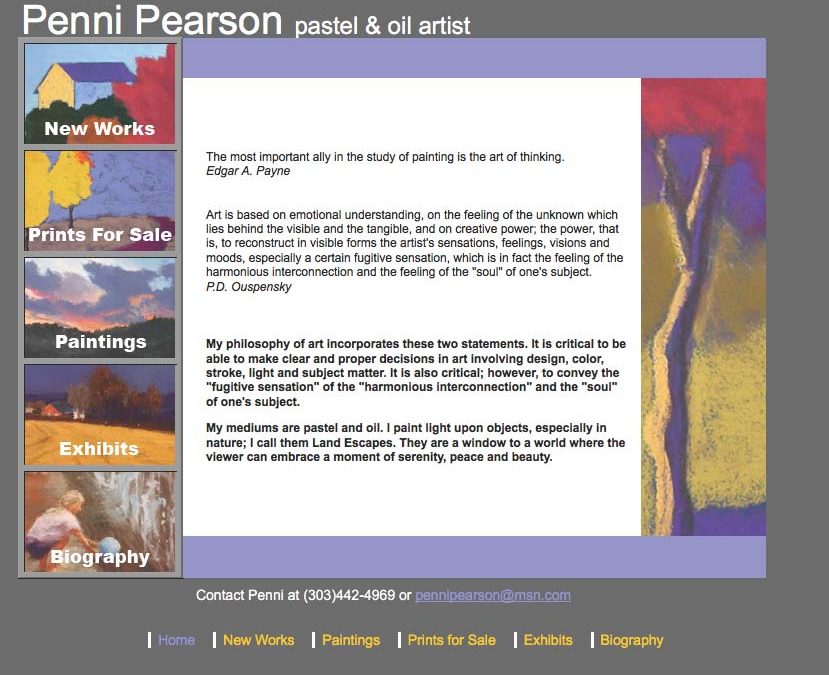 Penni Pearson Website