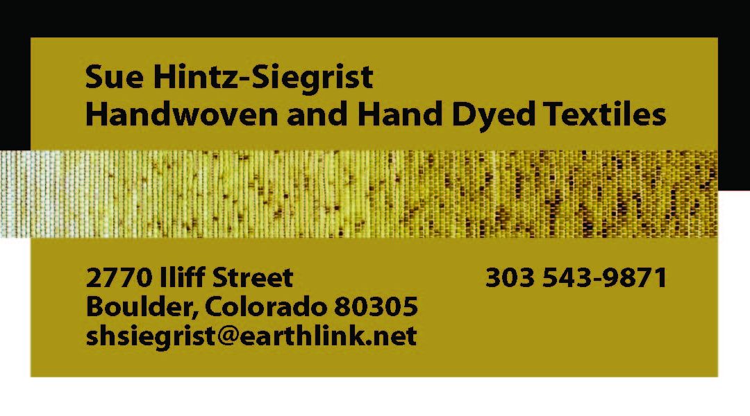 Siegrist Business Card & Gift Tag