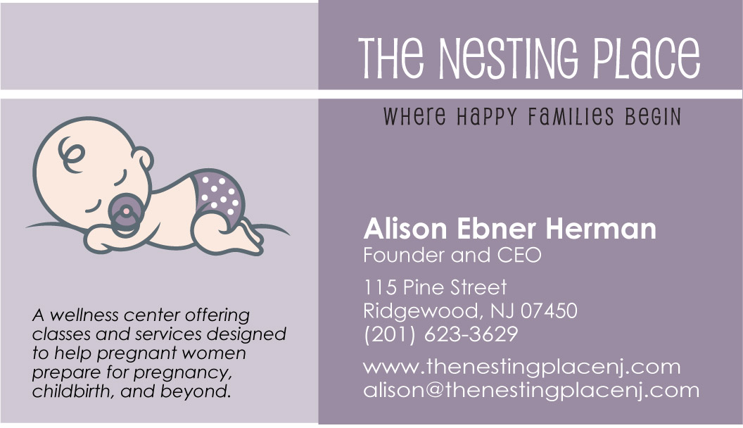 The Nesting Place Business Card